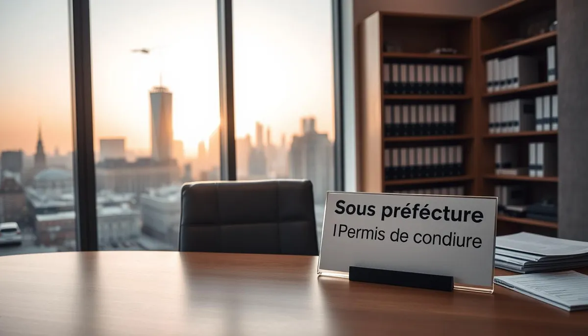 sous prefecture permis de conduire