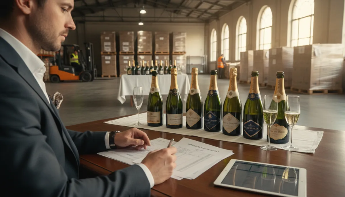 how to import champagne