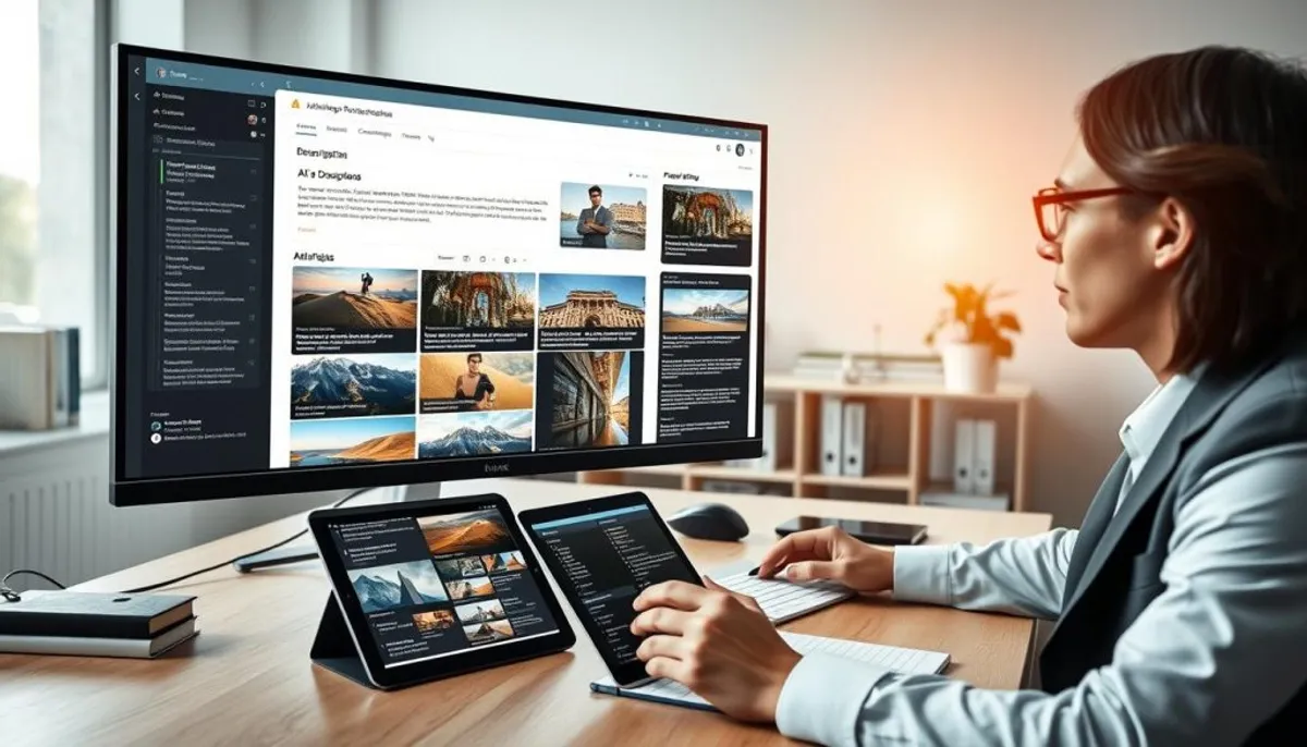 image recognition descriptive tool