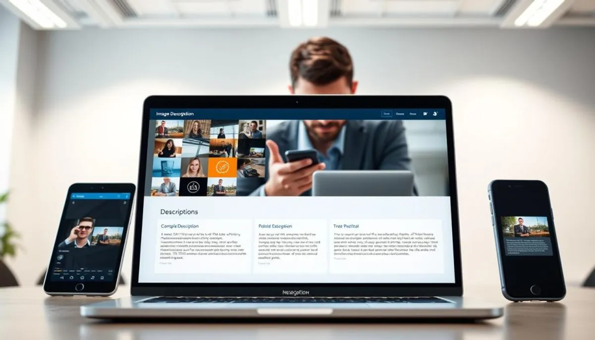 image recognition descriptive tool