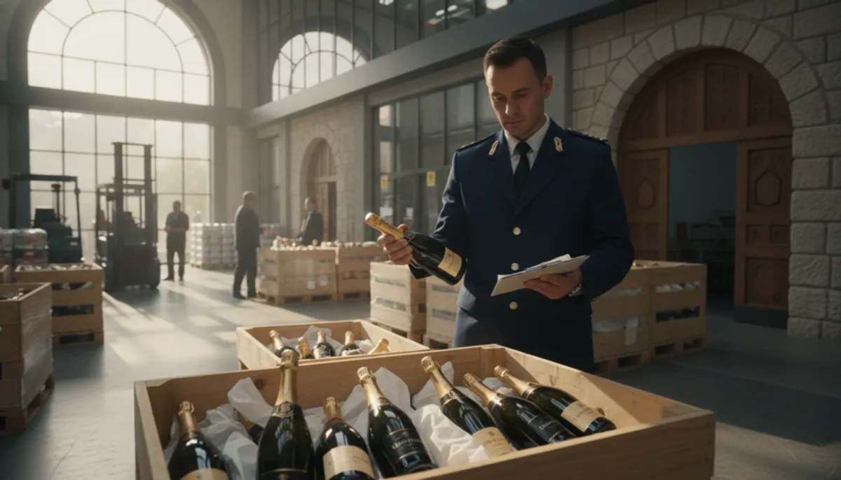 importing champagne into Bulgaria