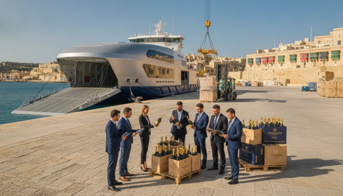 importing champagne into Malta importing champagne into Malta