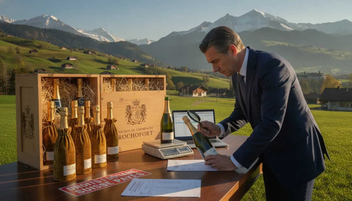importing champagne into Switzerland importing champagne into Switzerland