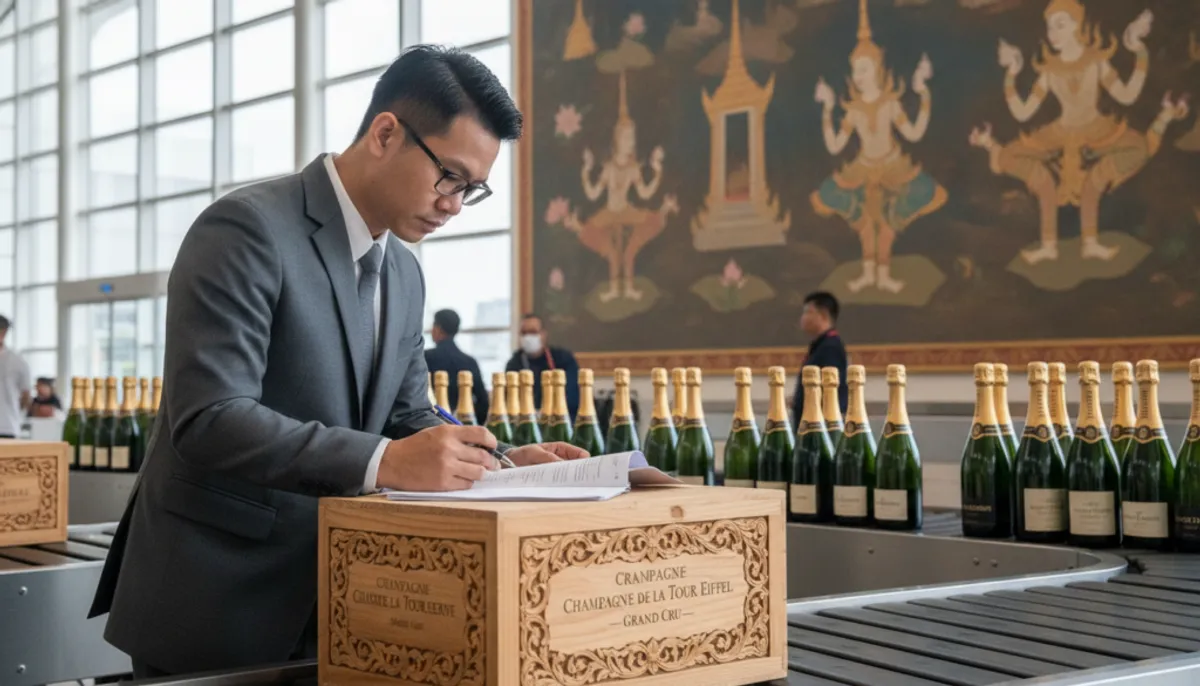 importing champagne into Thailand importing champagne into Thailand