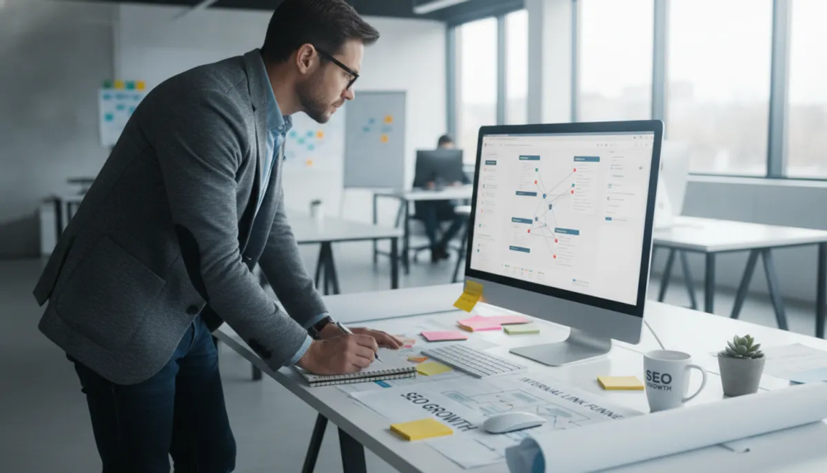 internal linking strategy setup