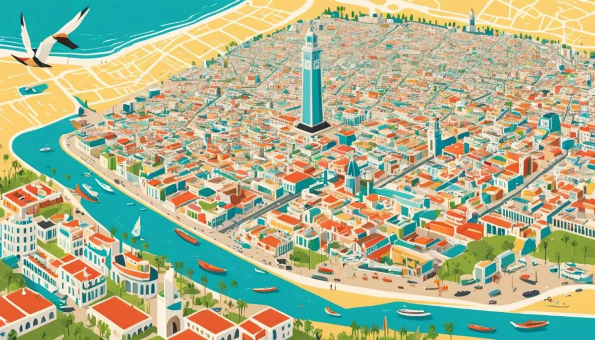les 8 préfectures d'arrondissement de Casablanca