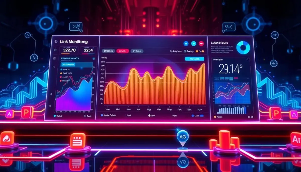 Link monitoring dashboard