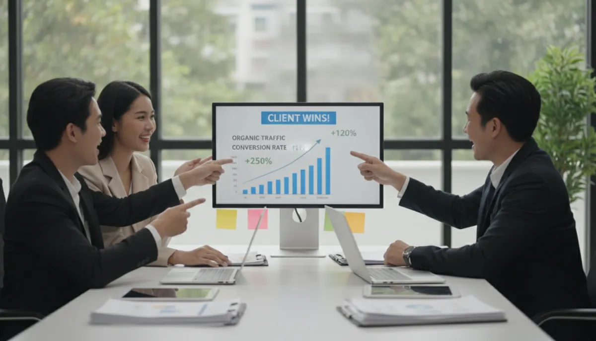 Managed SEO success stories and client wins Managed SEO success stories and client wins