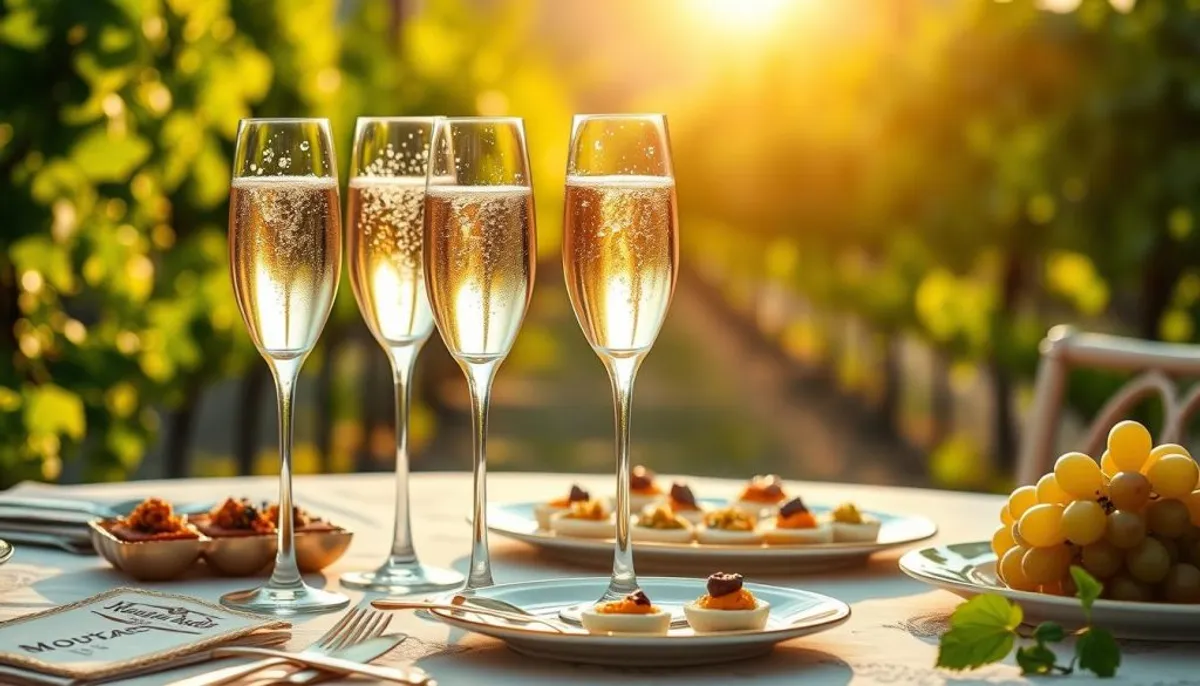 Moutard Champagne tasting