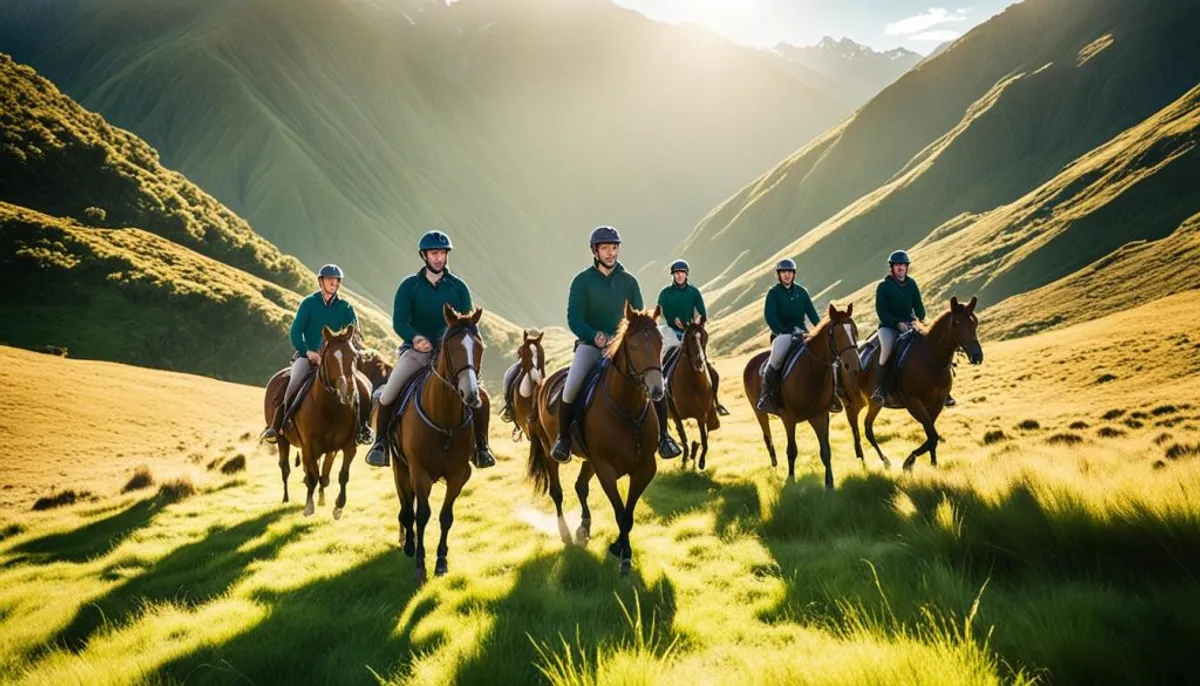 randonnées équestres nouvelle-zélande