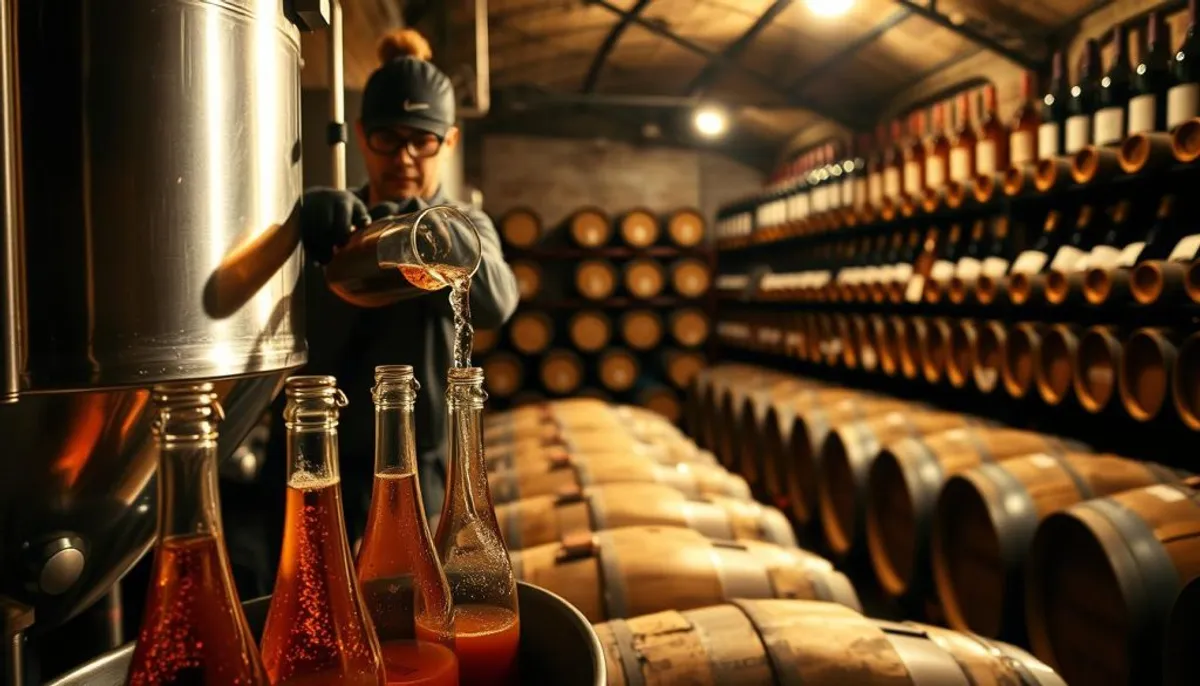 Rosé Champagne production methods