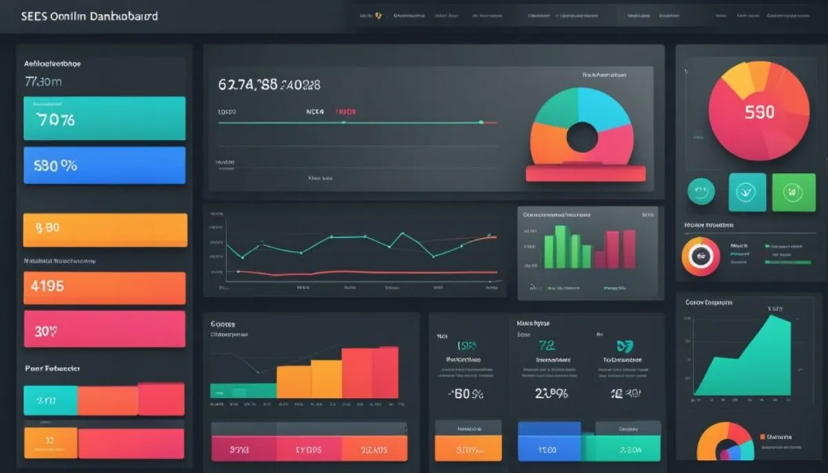 SEO analytics dashboard