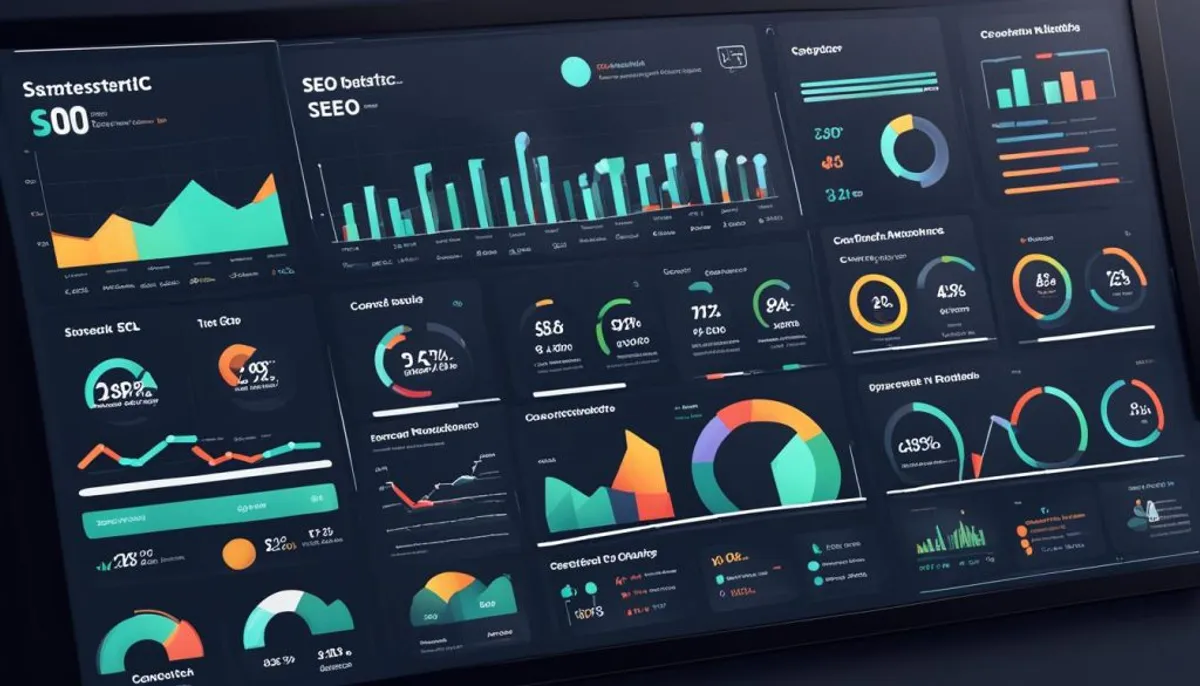 SEO analytics dashboard