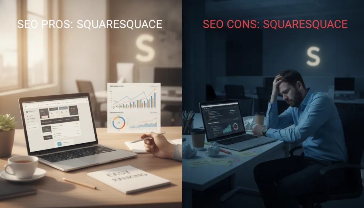 SEO pros and cons of Squarespace