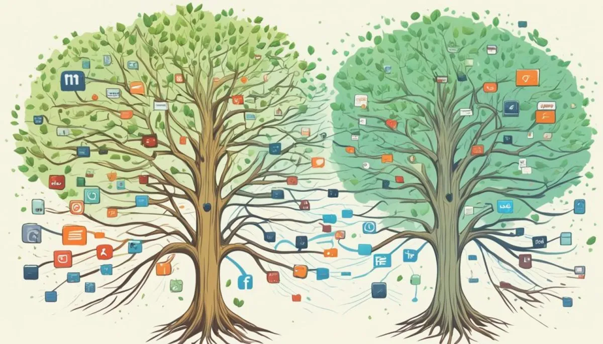 social media vs website social media vs website