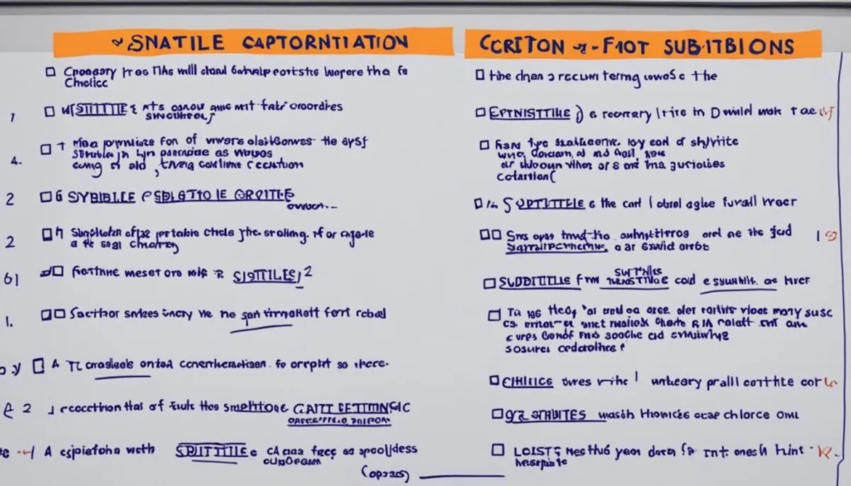 subtitle creation best practices subtitle creation best practices
