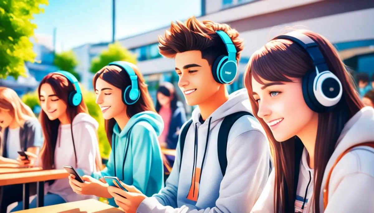 teenagers at a cafe teenagers at a cafe