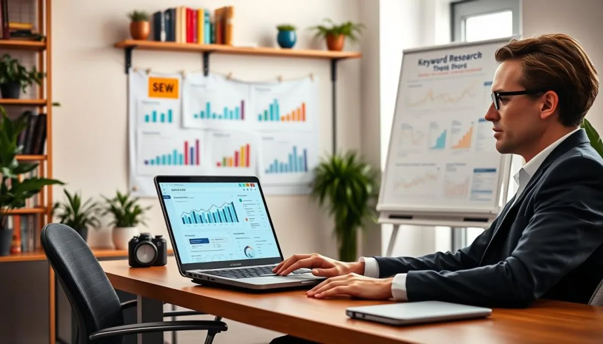 therapist search engine ranking keyword research tools