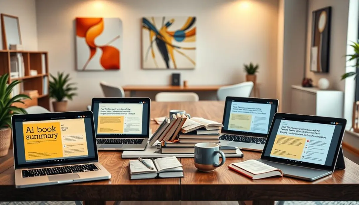 top ai book summary generator tools