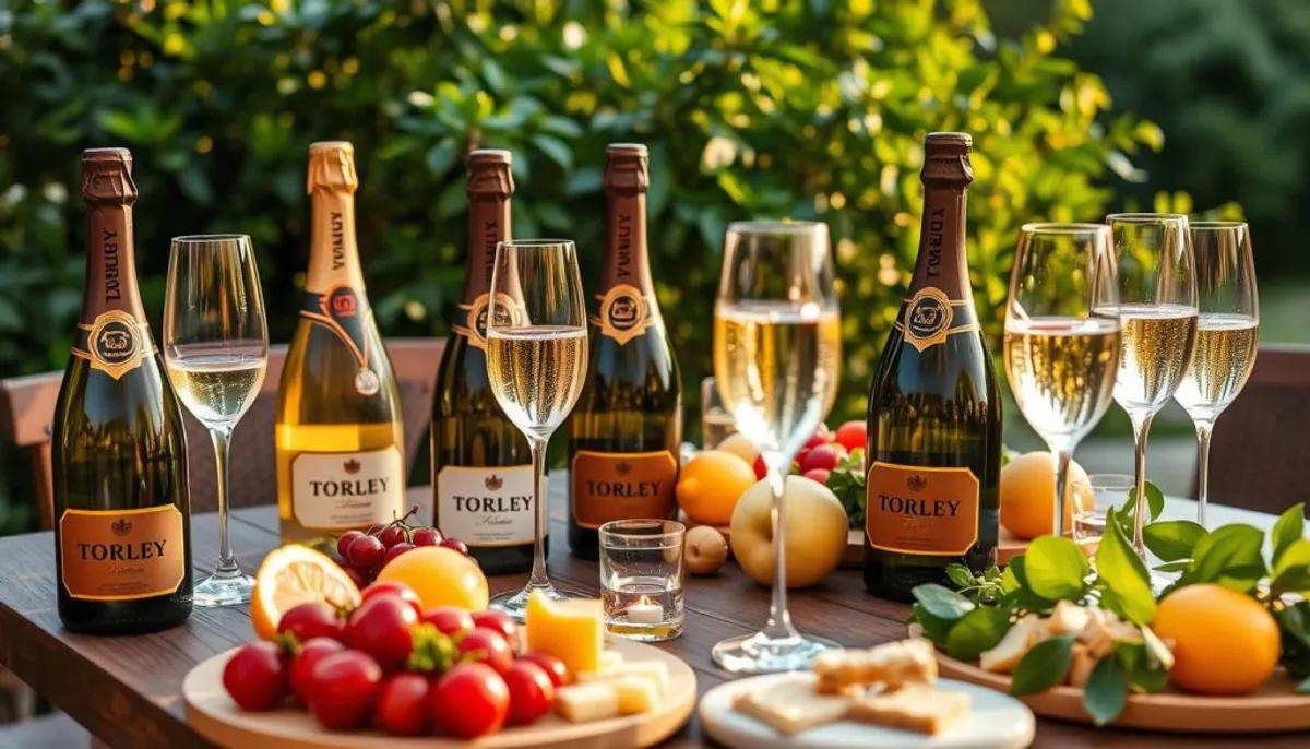 Törley sparkling wine tasting