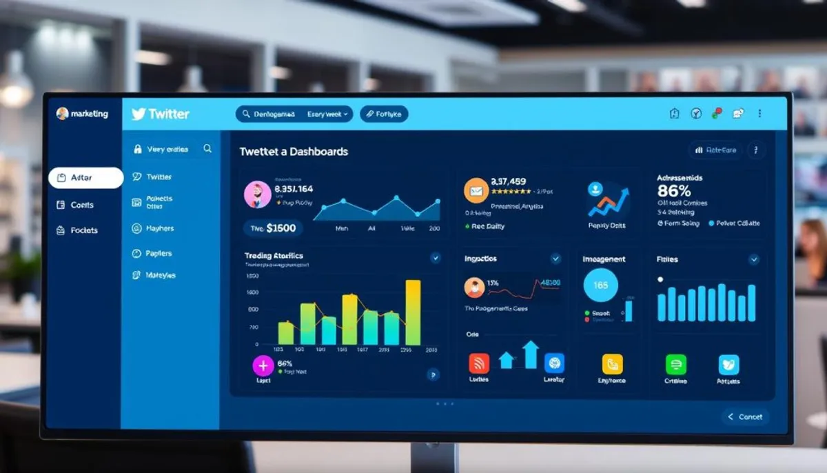 Twitter marketing automation dashboard Twitter marketing automation dashboard
