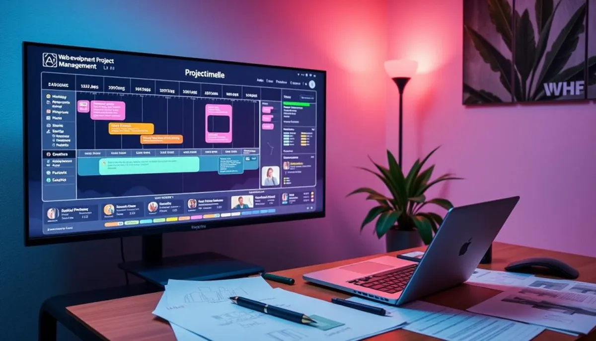 Web development project management