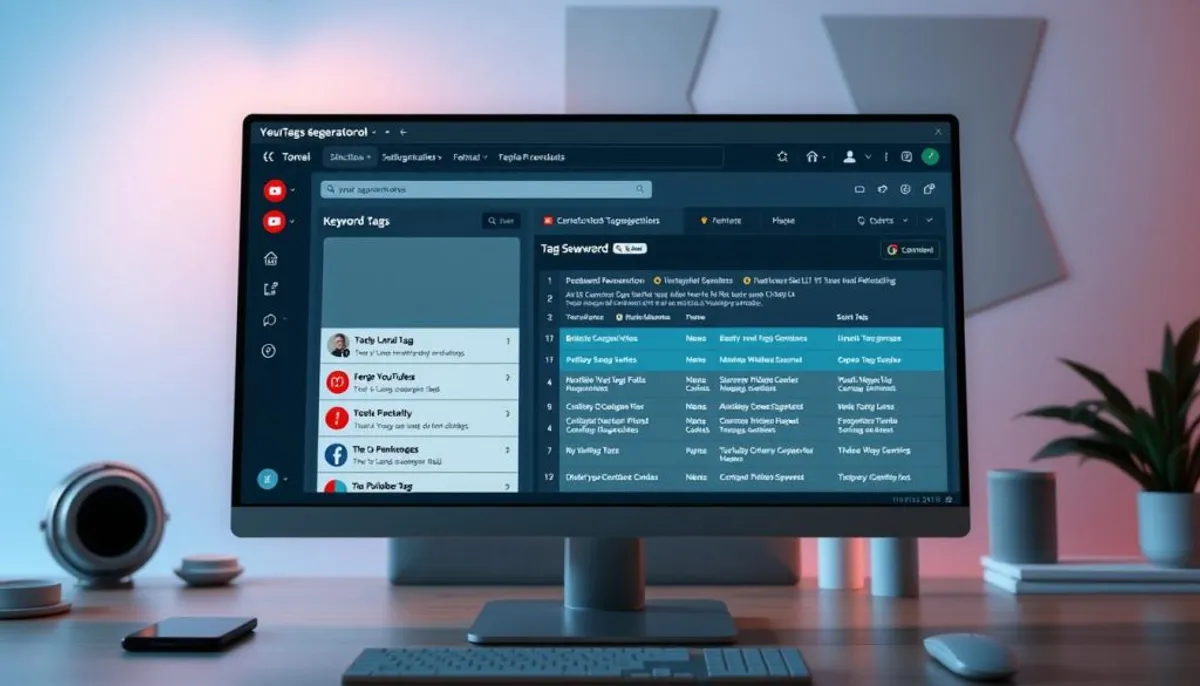YouTube tags generation tool